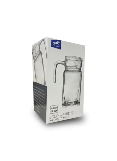 1.7L Glass Jug With High-quality Glass Ware Series BMJ-192C (D10 x H23)cm