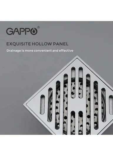 Round Drainer With Brass Body For Bathroom G81050 (L10 x W10 x H4)cm