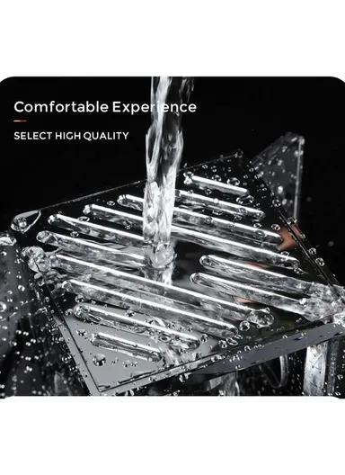 Round Drainer With Brass Body For Bathroom G81050 (L10 x W10 x H4)cm