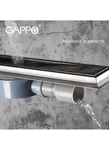 7x30cm Stainless Steel Long Floor Drainer For Bathroom G83007-4