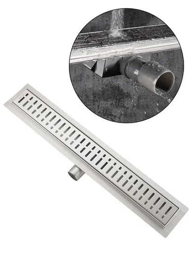 7x60cm Stainless Steel Long Floor Drainer For Bathroom G86007-3