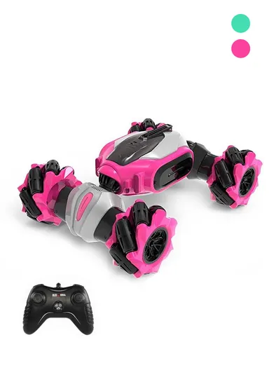 Plastic 2 Sided Stunt Tire With Remote Control NC01A (L25 x W15 x H5)cm