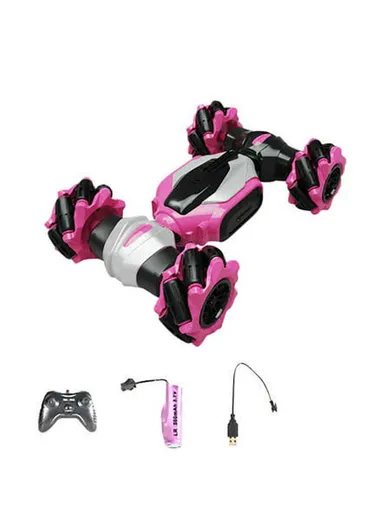 Plastic 2 Sided Stunt Tire With Remote Control NC01A (L25 x W15 x H5)cm