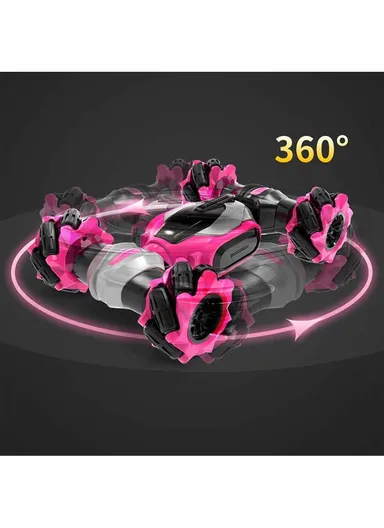 Plastic 2 Sided Stunt Tire With Remote Control NC01A (L25 x W15 x H5)cm