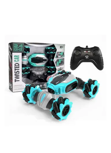 Plastic 2 Sided Stunt Tire With Remote Control NC01A (L25 x W15 x H5)cm