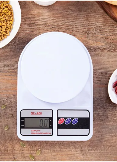 10Kg/1g Electronic Kitchen Scale with Digital LCD Display SF-400