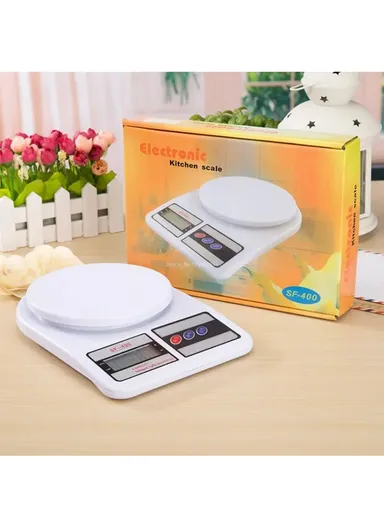 10Kg/1g Electronic Kitchen Scale with Digital LCD Display SF-400