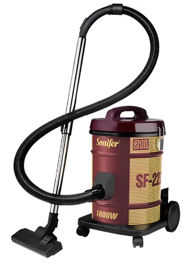 1800W 21L DRUM TYPE DRY Vacuum Cleaner With Multiple Filtration System For Efficient &amp; Deep House Cleaning SF-2237