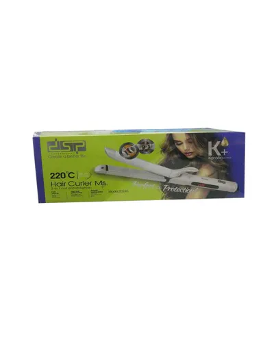 30W 2 IN 1 Ceramic Glaze Hair Curler &amp; Straightener With High Heat Performance &amp; Light Indicator 20245 (L3.2 x W11)cm