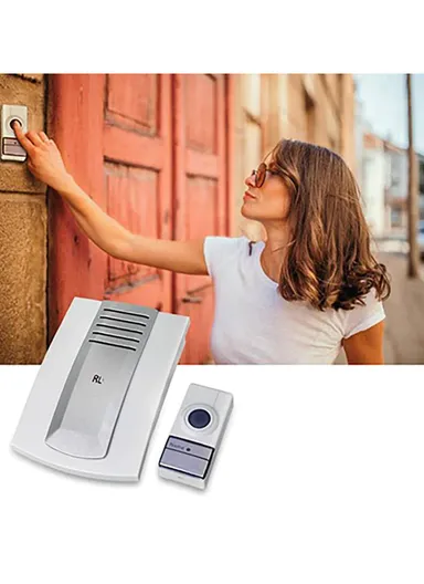 300M Range Wireless Door Chime Doorbell With 16Different Chimes Battery Operated Wireless Doorbell RL-3971