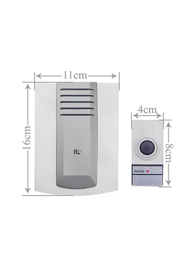 300M Range Wireless Door Chime Doorbell With 16Different Chimes Battery Operated Wireless Doorbell RL-3971