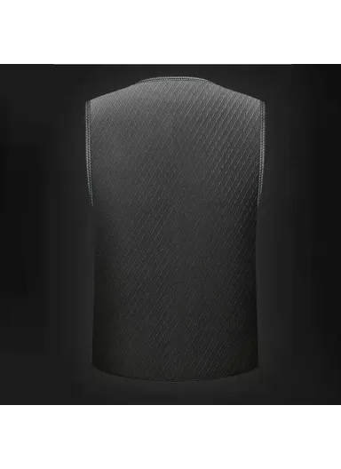 Men Heated Vest Winter Warm Heated Vest Heating Jacket Light USB Electric Warm Clothes For Outdoor Running Cycling Biking Driving Hiking(Battery Not Included) - s
