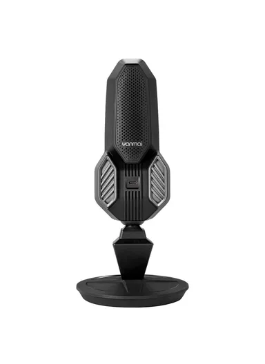 Condenser Microphone RGB Cardioid Wired Mic for Gaming Live Streaming T2