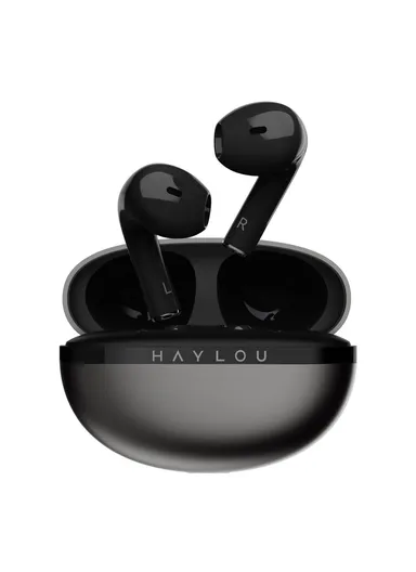 Semi-in-ear Bluetooth Earphones Low Latency IPX4 Waterproof Wireless Headphone X1 2023 - Black