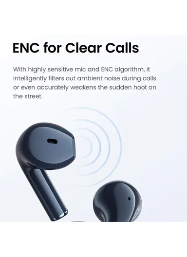 Semi-in-ear Bluetooth Earphones Low Latency IPX4 Waterproof Wireless Headphone X1 2023 - Black