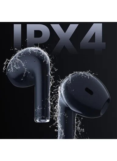 Semi-in-ear Bluetooth Earphones Low Latency IPX4 Waterproof Wireless Headphone X1 2023 - Black