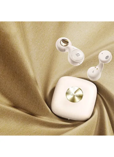 300mAh TWS Pendant Bluetooth Earphone Mini Portable Wireless Earbuds Support Sensitive Touch Control X19  - White