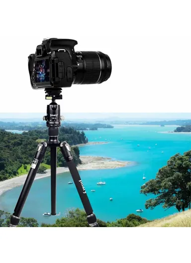 Detachable SLR Camera Tripod Stand Live Streaming Aluminum Alloy Cell Phone Tripod Holder for Outdoor Shooting KT255-NB36