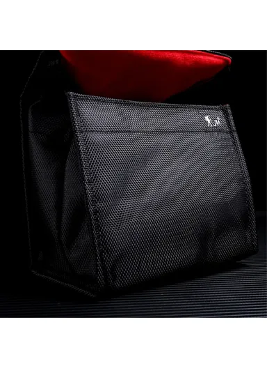 Waterproof Canvas Camera Bag for Sony Canon Nikon Accessory Storage Pouch Sleeve Protection Case (L9 x W11 x H14)cm