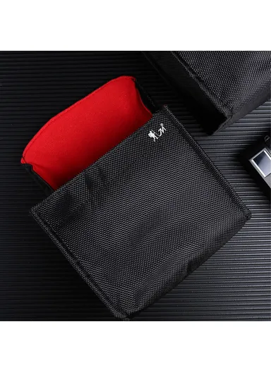 Waterproof Canvas Camera Bag for Sony Canon Nikon Accessory Storage Pouch Sleeve Protection Case (L9 x W11 x H14)cm