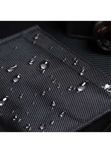 Camera Bag Waterproof Scratch-resistant Canvas Storage Pouch For Sony Canon Nikon Leica (L10.5 x W13.5 x H17)cm