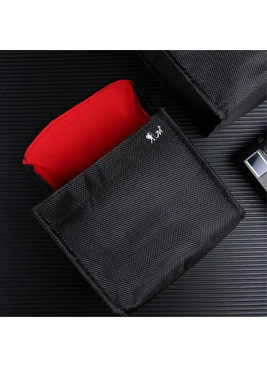 Camera Bag Waterproof Scratch-resistant Canvas Storage Pouch For Sony Canon Nikon Leica (L10.5 x W13.5 x H17)cm