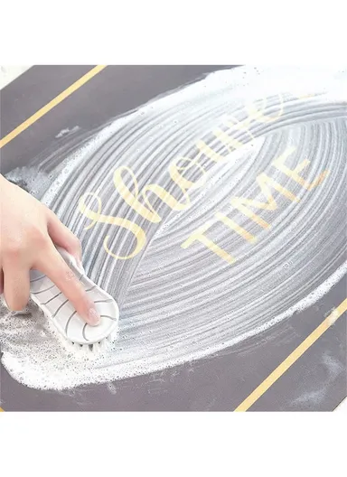 2PCS Polyester Anti-Slip Kitchen Mat Set (L40 x W60 x T0.35)cm &amp; (L40 x W120 x T0.35)cm