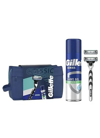 3 Pcs Gillette Mach 3 Pouch Gift Set