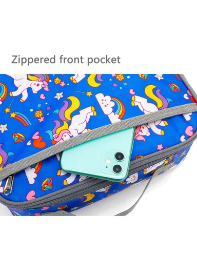 Large &amp; Convenient Oxford School Lunch Bag For Kids (W26 x D10 x H19)cm