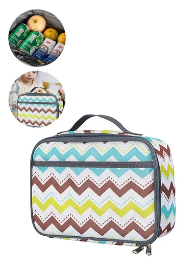 Large &amp; Convenient Oxford School Lunch Bag For Kids (W26 x D10 x H19)cm