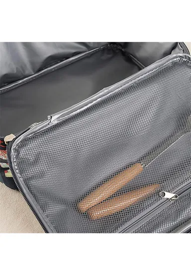 Large &amp; Convenient Oxford School Lunch Bag For Kids (W26 x D10 x H19)cm