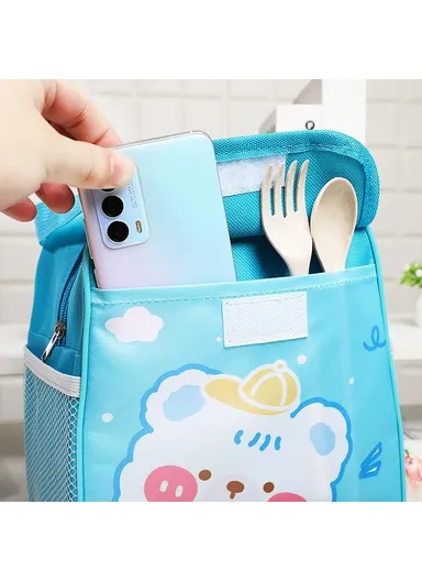 Large Capacity Lunch Box Bag For Students, work &amp; Picnic (W23 x D14 x H20)cm