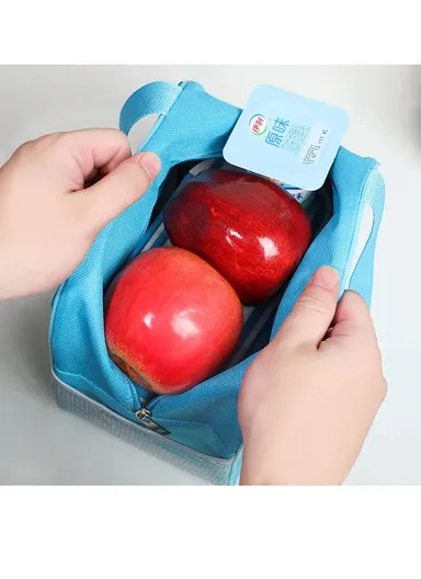 Large Capacity Lunch Box Bag For Students, work &amp; Picnic (W23 x D14 x H20)cm