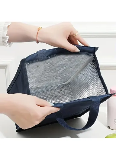 Cute Portable Lunch Bag For Kids That Can Be Used In School &amp; Picnic (L22 x W20 x H14)cm 