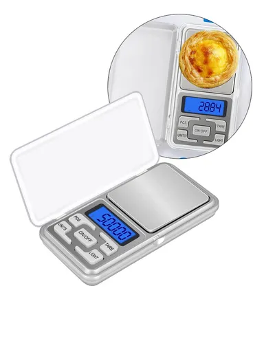 0.1g 500g Jewelry Scale LCD Display with Blue Backlight For Gold Jewellery 668