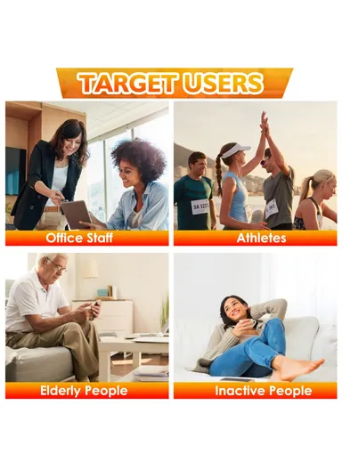 2-Pcs Rechargeable 4000mAh Diving Fabric Electric Heating Massager Knee, Elbow &amp; Shoulder Hot Compress Physiotherapy Instrument 