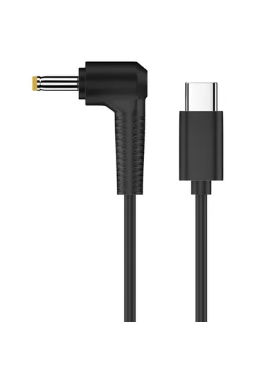 4.8 x 1.7mm USB-C to DC Power Cable Adapter 15V PVC Power Cord for Routers, Cameras, TV Box, Desk Lamps