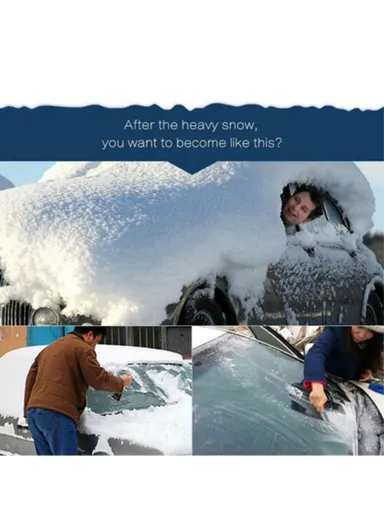 Aluminium Film &amp; Cotton Snow Ice Protection Reflective Car Front Windshield Protector Cover Sun Shade R-3910 (L148 x W230)cm