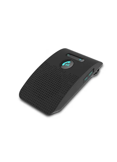 550mAh SP09 Visor Bluetooth 4.2 Hands-free Car Kit Multipoint Speaker Phone Auto Power On/Off (L10xW6 x H2.1)cm