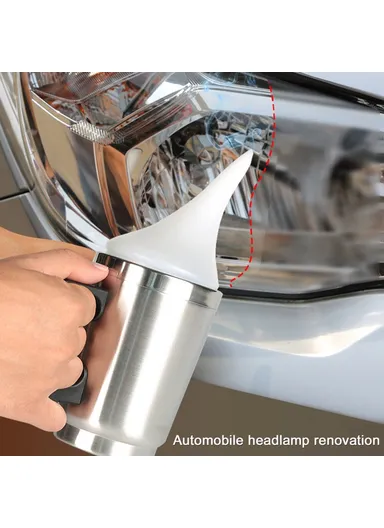 Auto Restore &amp; Protect Headlight Restoration Kit Lights Polish Headlights Lens Restore Cleaner Polishing Accessories - EU Plug