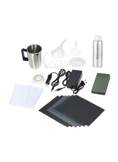 Auto Restore &amp; Protect Headlight Restoration Kit Lights Polish Headlights Lens Restore Cleaner Polishing Accessories - EU Plug