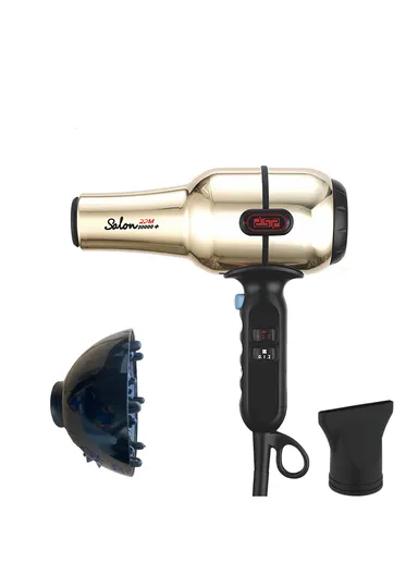 2000W 20000RPM High Power Professional Hair Dryer With Keratin-Infused Grille &amp; Ionic Function 37082 (L23 x W8.5 x H22)cm