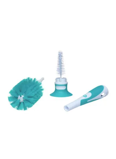2 In 1 Bottle Brush With Suction Cup &amp; teat brush