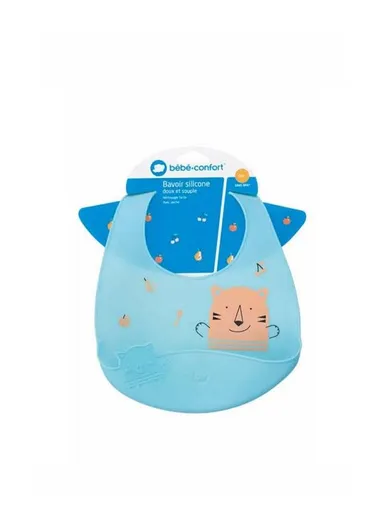 Soft Silicone Bib - Domino