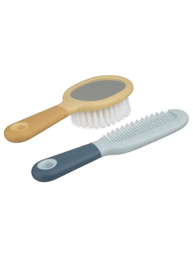 0m+ Brush Mirror &amp; Comb For Babies ''Sweet Artic''