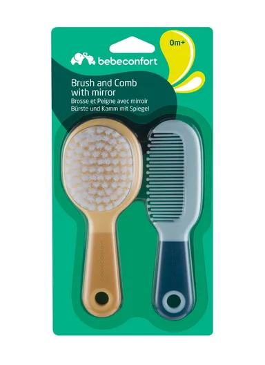 0m+ Brush Mirror &amp; Comb For Babies ''Sweet Artic''