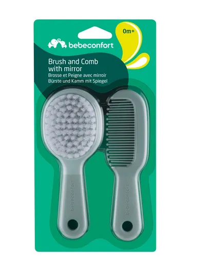 0m+ Brush Mirror &amp; Comb For Babies ''Lovely Donkey''