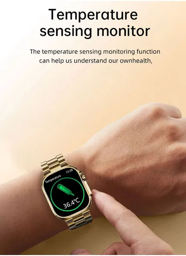 WS-V9 2.2" Full Touch Screen Heart Rate Monitoring Bluetooth Smartwatch With Wireless Charger &amp; 4 Bands