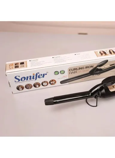 33W 19mm Hair Curling Iron With Maximum Temperature 200°C SF-9586