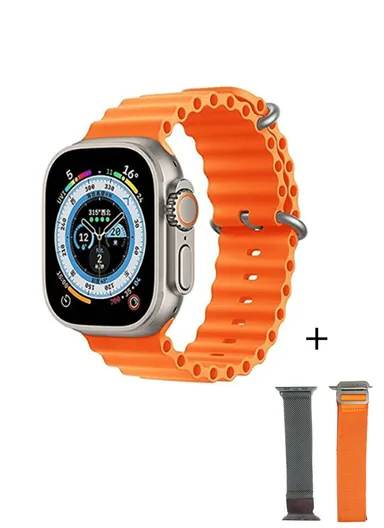 S9 Ultra 1.91" Smart Watch Series With 3 Straps